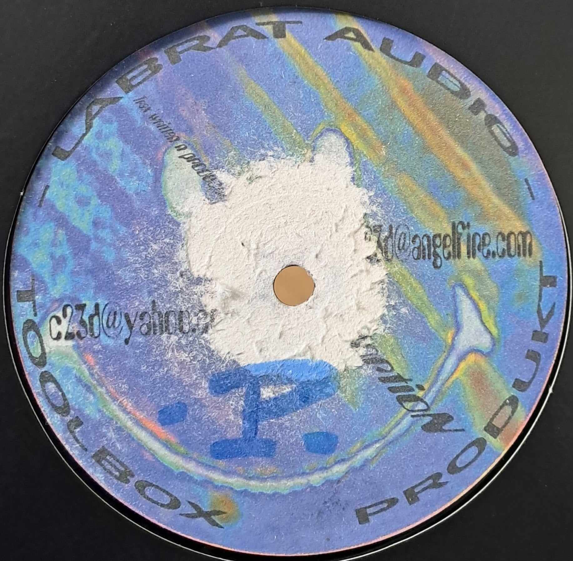 LaBrat Audiochemicals CD EP1 - vinyle freetekno